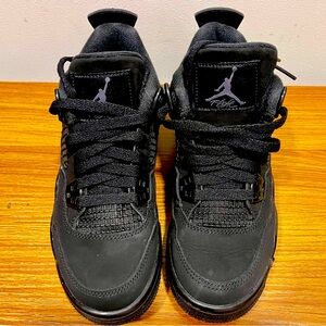 Air Jordan 4 Retro “Black Cat” 2020 size 4.5 in kids